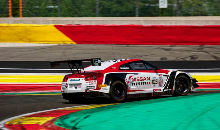 LE MANS CLASSIC SERIES 2026 - SPA-CLASSIC 105 BENTLEY Andrew (gbr), LYNN Maxwell (gbr), Nissan GT-R GT3 2013, GT3-GEN2, GT3 Revival, action during the 2026 Spa-Classic, 2nd round of the Le Mans Classic Series 2026, from May 22 to 24 in Circuit de Spa-Francorchamps, in Stavelot, Belgium - StavelotBelgium  Copyright: xGREGORYxLENORMANDx