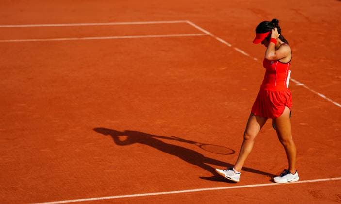 Emma Raducanu French Open Tennis, Day One, Tennis, Roland Garros, Paris, France - 24 May 2026Paris Roland Garros France EDITORIAL USE ONLY No use with unauthorised audio, video, data, fixture lists, club league logos or live services. Online in-match use limited to 120 images, no video emulation. No use in betting, games or single club league player publications.  Copyright: xJavierxGarcia Shutterstockx 16889883cb