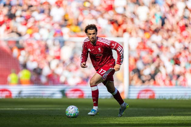 Football - FA Premier League - Liverpool FC v Brentford FC LIVERPOOL, ENGLAND - Sunday, May 24, 2026: Liverpool s Curtis Jones during the FA Premier League match between Liverpool FC and Brentford FC at Anfield. (Photo by David Rawcliffe Propaganda) LIVERPOOL Anfield MERSEYSIDE ENGLAND  Copyright: xDavidxRawcliffex P2026-05-24-Liverpool_Brentford-72
