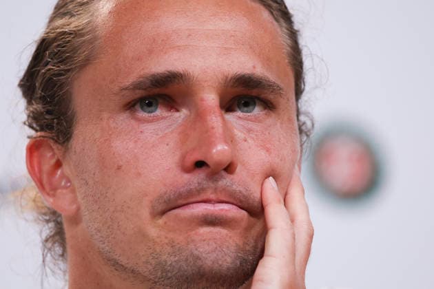 TENNIS : Roland Garros 2026 - 24 05 2026 Alexander Zverev (GER) ParisFrance  Copyright: xMichaelxBaucherx