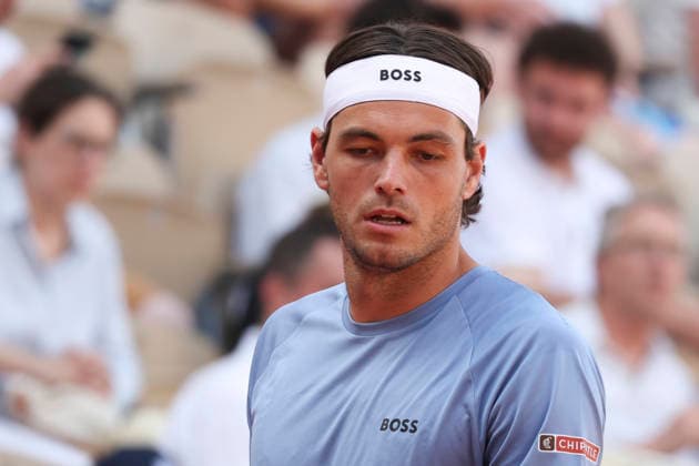 TENNIS : Roland Garros 2026 - 24 05 2026 Taylor Fritz (USA) Vs Nishesh Basavareddy (USA) ParisFrance  Copyright: xMichaelxBaucherx