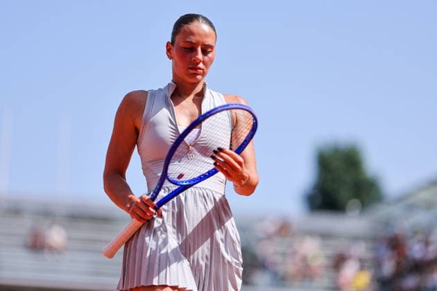 2026.05.24 Paryz Tenis French Open Roland Garros 2026 Marta Kostyuk - Oksana Selekhmeteva N z Marta Kostyuk Foto Pawel Andrachiewicz PressFocus 2026.05.24 Paris Tennis - French Open Roland Garros 2026 Marta Kostyuk - Oksana Selekhmeteva Marta Kostyuk Credit: Pawel Andrachiewicz PressFocus NEWSPIX.PL --- newspix.pl 