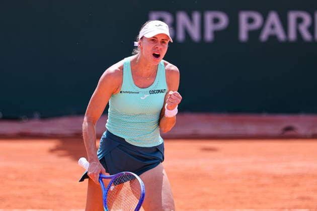 2026.05.24 Paryz Tenis French Open Roland Garros 2026 Tereza Valentova - Magda Linette N z Magda Linette Foto Pawel Andrachiewicz PressFocus 2026.05.24 Paris Tennis - French Open Roland Garros 2026 Tereza Valentova - Magda Linette Magda Linette Credit: Pawel Andrachiewicz PressFocus NEWSPIX.PL --- newspix.pl
