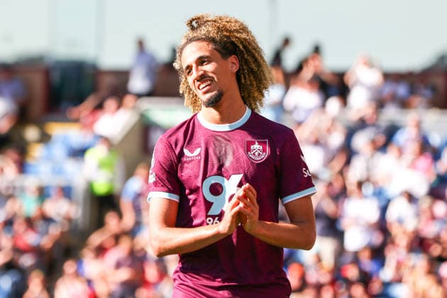 BURNLEY, ENGLAND - MAY 24: Hannibal Mejbri of Burnley during the Premier League match between Burnley and Wolverhampton Wanderers at Turf Moor on May 24, 2026 in Burnley, England. Copyright: xSeanxChandlerx xSPPx Sportspressphoto_154130