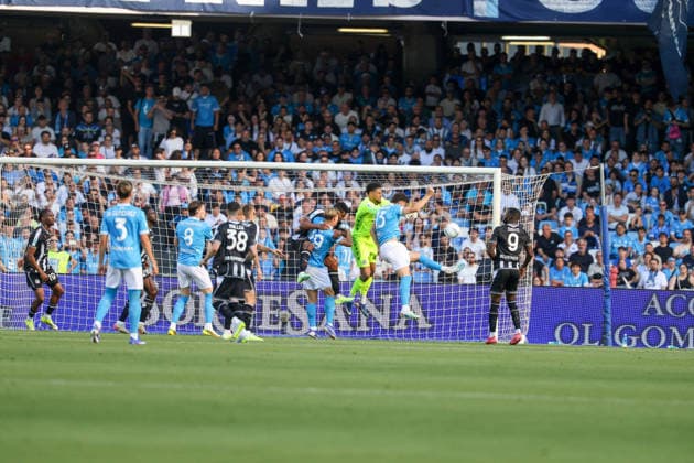 May 24, 2026, Napoli, Campania, ITALIA: Amir Rramani of SSC Napoli During the football match on May 24, 2026, valid for the Italian Serie A - 2025 26 championship in Naples at the Diego Armando Maradona Stadium between SSC Napoli and FC Udinese..Pictured: Napoli ITALIA - ZUMAs236 20260524_aap_s236_013 Copyright: xFabioxSassox