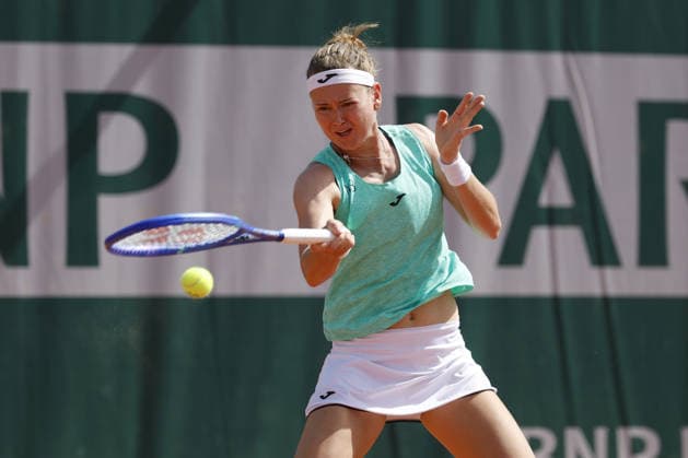 Marie Bouzkova. The 1st round of the French Open 2026 on the Roland Garros courts in Paris, France, May 24, 2026. (CTKxPhoto PavelxLebeda) CTKPhotoF202605240009601  CTKPhotoF202605240009601