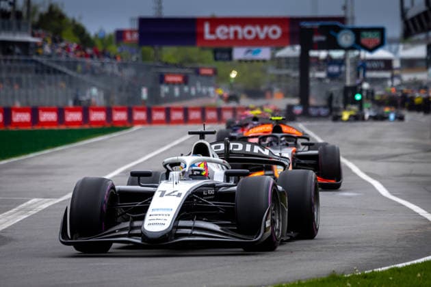 AUTO - FORMULA 2 2026 - MONTREAL 14 STENSHORNE Martinus (nor), Rodin Motorsport, Dallara F2 2024, action during the 3rd round of the 2026 FIA Formula 2 Championship from May 22 to 24, 2026 on the Circuit Gilles Villeneuve, in MontrÃ al, Canada - MontrÃ alCanada  Copyright: xDiederikxvanxderxLaanx