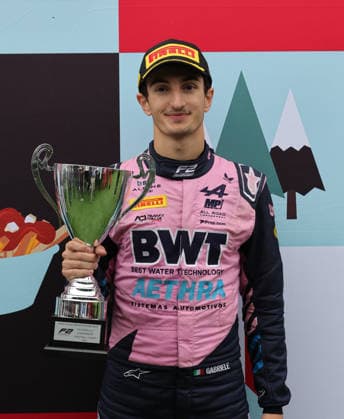 24 05 2026, Circuit Gilles Villeneuve, Montreal, FORMULA 1 LENOVO GRAND PRIX DU CANADA 2026 , in the picture 3rd place for Formula 2 racer Gabriele Mini Photo by Mark Urquhart Hasan Bratic DeFodi Images