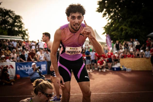 REHLINGEN , GERMANY - MAY 24: Ramon Wipfli (SUI Schweiz), 800m during the 61. Internationales Pfingstsportfest on 24.05.2026 at the Bungertstadion in Rehlingen-Siersburg (Saarland Deutschland). Saarland Deutschland Copyright: xAxelxKohringx