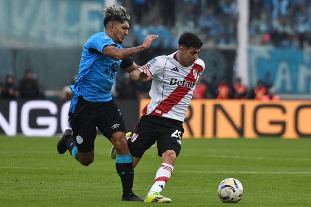 River Plate v Belgrano - Final: Torneo Apertura 2026 Tomas Galvan of River Plate during the match between River Plate and Belgrano at Estadio Mario Alberto Kempes in Argentina, on May 24. Cordoba Argentina  Copyright: xFedericoxPerettix originalFilename:peretti-riverpla260524_npGiX.jpg