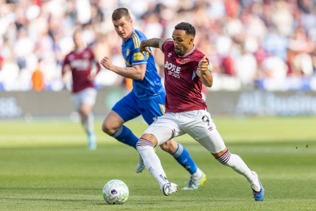 West Ham United v Leeds United, Premier League, Football, London Stadium, London, UK - 24 May 2026 Callum Wilson of West Ham United (9) in action London London Stadium Stratford GBR, UK NEWSPAPERS OUT Copyright: xEllixBirchx