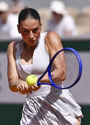 Tennis: French Open Marta Kostyuk of Ukraine plays against Oksana Selekhmeteva of Spain in the women s singles first round of the French Open tennis tournament in Paris on May 24, 2026.  A14AA0005610582P