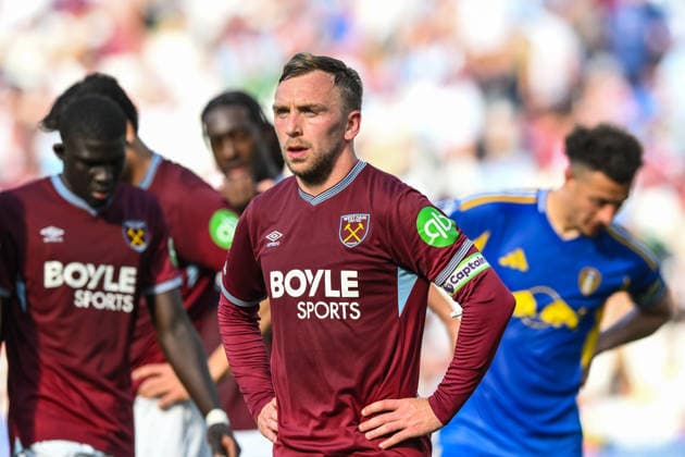 West Ham United v Leeds United - Premier League Jarrod Bowen of West Ham United looks on during the Premier League match between West Ham United and Leeds United at the London Stadium, Stratford, on May 24, 2026. Stratford Greater London United Kingdom  Copyright: xMIxNewsx originalFilename:fletcher-westhamu260524_npNn4.jpg