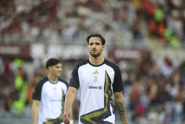 IPA85058207 - Federico Gatti of Juventus FC during the Italian Serie A, football match between Juventus FC and ACF Fiorentina on May 17, 2026 at Allianz Stadium Turin, Italy. Photo Nderim Kaceli  Copyright: xNderimxKaceli IPAxSportx xx 85058207