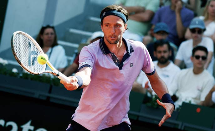 TENNIS - French Open 2026 PARIS,FRANCE,25.MAY.26 - TENNIS - ATP, Tennis Herren World Tour, French Open, Roland Garros, Grand Slam. Image shows Arthur Rinderknech (FRA).  GEPAxpictures xMatthiasxHauer