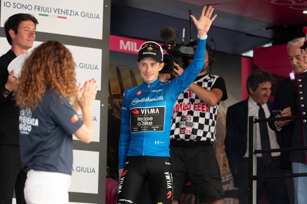 IPA85061269 - VINGEGAARD Jonas, TEAM VISMA LEASE A BIKE during the 15th stage of Giro d Italia 2026 in Milan, Italy, on may 24, 2026  Copyright: xSilviaxColombo IPAxSportx xx 85061269