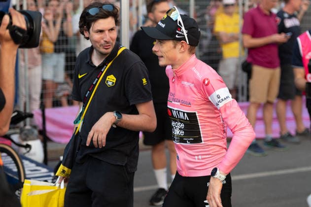 IPA85061270 - VINGEGAARD Jonas, TEAM VISMA LEASE A BIKE during the 15th stage of Giro d Italia 2026 in Milan, Italy, on may 24, 2026  Copyright: xSilviaxColombo IPAxSportx xx 85061270
