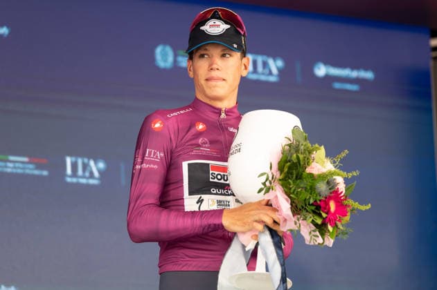 IPA85061289 - Paul Magnier (Soudal Quick-Step) during the 15th stage of Giro d Italia 2026 in Milan, Italy, on may 24, 2026  Copyright: xSilviaxColombo IPAxSportx xx 85061289
