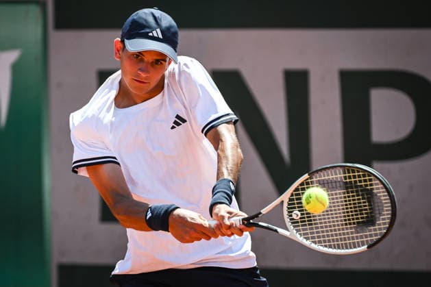 May 25, 2026, Paris, France, France: Rafael JODAR of Spain during the second day of the Roland-Garros 2026, French Open 2026, Grand Slam tennis tournament at Roland-Garros Stadium on May 25, 2026 in Paris, France. Roland Garros 2026 - Day 2  - ZUMAm308 20260525_zsp_m308_023 Copyright: xMatthieuxMirvillex