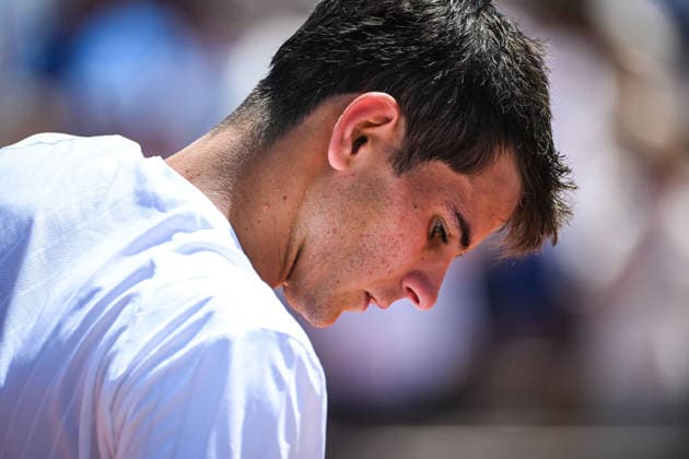 May 25, 2026, Paris, France, France: Rafael JODAR of Spain during the second day of the Roland-Garros 2026, French Open 2026, Grand Slam tennis tournament at Roland-Garros Stadium on May 25, 2026 in Paris, France. Paris France - ZUMAm308 20260525_zsp_m308_021 Copyright: xMatthieuxMirvillex