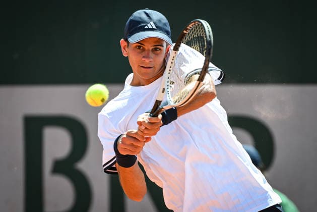 May 25, 2026, Paris, France, France: Rafael JODAR of Spain during the second day of the Roland-Garros 2026, French Open 2026, Grand Slam tennis tournament at Roland-Garros Stadium on May 25, 2026 in Paris, France. Paris France - ZUMAm308 20260525_zsp_m308_026 Copyright: xMatthieuxMirvillex