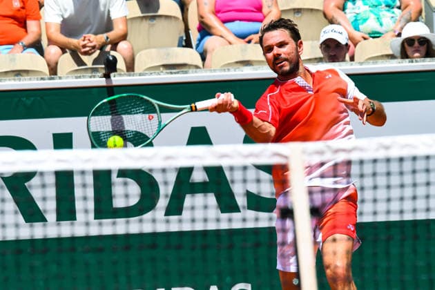 TENNIS : Roland Garros 2026 - Paris - 25 05 2026 Stanislas Wawrinka (SUI) ParisFrance  Copyright: xLapistex