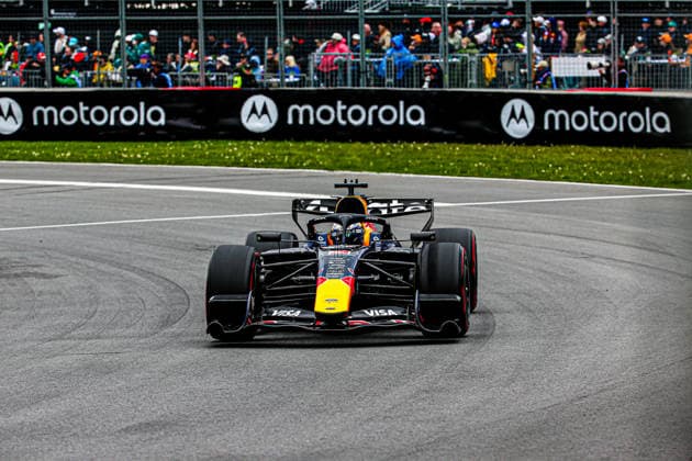 IPA85065274 - (3) Max Verstappen (NED) - Oracle Red Bull Racing - Red Bull RB22 - Red Bull Ford during the Race of the Formula 1 AWS Canadian Grand Prix 2026 at Circuit Gilles Villeneuve in Montreal, Canada. Round 7 of the 2026 FIA Formula One World Championship, WM, Weltmeisterschaft held May 22-24, 2026. The Circuit Gilles Villeneuve on Ile Notre-Dame in Montreal, named after the legendary Ferrari driver, hosts the Sprint format for the seventh round. This event weekend features the F1 Sprint format, with a Sprint Shootout and Sprint Race in addition to the standard qualifying session and Grand Prix. during Canadian Grand Prix 2026, Formula 1 Championship in , , May 24 2026  Copyright: xStefanoxFacchinx xAlessioxDexMarcox xAvens-images.com AvensImages IPAxSportx xx 85065274