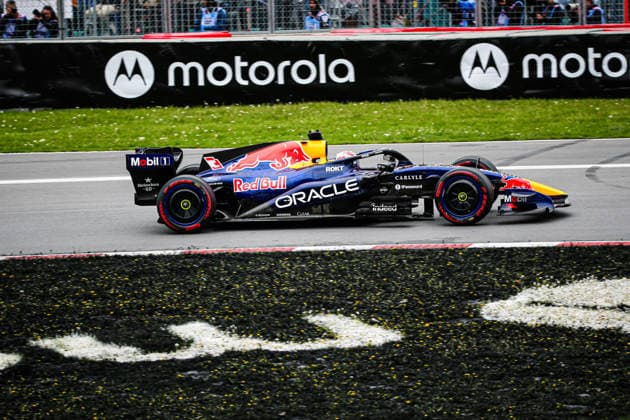 IPA85065269 - (3) Max Verstappen (NED) - Oracle Red Bull Racing - Red Bull RB22 - Red Bull Ford during the Race of the Formula 1 AWS Canadian Grand Prix 2026 at Circuit Gilles Villeneuve in Montreal, Canada. Round 7 of the 2026 FIA Formula One World Championship, WM, Weltmeisterschaft held May 22-24, 2026. The Circuit Gilles Villeneuve on Ile Notre-Dame in Montreal, named after the legendary Ferrari driver, hosts the Sprint format for the seventh round. This event weekend features the F1 Sprint format, with a Sprint Shootout and Sprint Race in addition to the standard qualifying session and Grand Prix. during Canadian Grand Prix 2026, Formula 1 Championship in , , May 24 2026  Copyright: xStefanoxFacchinx xAlessioxDexMarcox xAvens-images.com AvensImages IPAxSportx xx 85065269