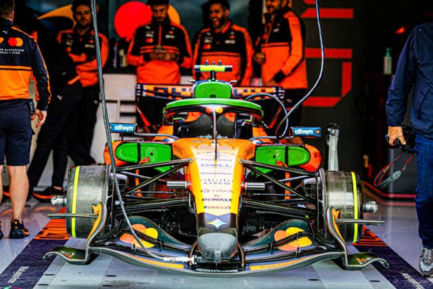 IPA85065270 - (1) Lando Norris (GBR) - McLaren Mastercard F1 Team - McLaren MCL40 - Mercedes during the Race of the Formula 1 AWS Canadian Grand Prix 2026 at Circuit Gilles Villeneuve in Montreal, Canada. Round 7 of the 2026 FIA Formula One World Championship, WM, Weltmeisterschaft held May 22-24, 2026. The Circuit Gilles Villeneuve on Ile Notre-Dame in Montreal, named after the legendary Ferrari driver, hosts the Sprint format for the seventh round. This event weekend features the F1 Sprint format, with a Sprint Shootout and Sprint Race in addition to the standard qualifying session and Grand Prix. during Canadian Grand Prix 2026, Formula 1 Championship in , , May 24 2026  Copyright: xStefanoxFacchinx xAlessioxDexMarcox xAvens-images.com AvensImages IPAxSportx xx 85065270