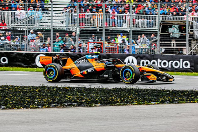 IPA85065252 - (1) Lando Norris (GBR) - McLaren Mastercard F1 Team - McLaren MCL40 - Mercedes during the Race of the Formula 1 AWS Canadian Grand Prix 2026 at Circuit Gilles Villeneuve in Montreal, Canada. Round 7 of the 2026 FIA Formula One World Championship, WM, Weltmeisterschaft held May 22-24, 2026. The Circuit Gilles Villeneuve on Ile Notre-Dame in Montreal, named after the legendary Ferrari driver, hosts the Sprint format for the seventh round. This event weekend features the F1 Sprint format, with a Sprint Shootout and Sprint Race in addition to the standard qualifying session and Grand Prix. during Canadian Grand Prix 2026, Formula 1 Championship in , , May 24 2026  Copyright: xStefanoxFacchinx xAlessioxDexMarcox xAvens-images.com AvensImages IPAxSportx xx 85065252