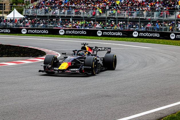 IPA85065257 - (3) Max Verstappen (NED) - Oracle Red Bull Racing - Red Bull RB22 - Red Bull Ford during the Race of the Formula 1 AWS Canadian Grand Prix 2026 at Circuit Gilles Villeneuve in Montreal, Canada. Round 7 of the 2026 FIA Formula One World Championship, WM, Weltmeisterschaft held May 22-24, 2026. The Circuit Gilles Villeneuve on Ile Notre-Dame in Montreal, named after the legendary Ferrari driver, hosts the Sprint format for the seventh round. This event weekend features the F1 Sprint format, with a Sprint Shootout and Sprint Race in addition to the standard qualifying session and Grand Prix. during Canadian Grand Prix 2026, Formula 1 Championship in , , May 24 2026  Copyright: xStefanoxFacchinx xAlessioxDexMarcox xAvens-images.com AvensImages IPAxSportx xx 85065257