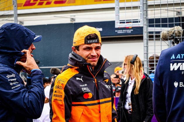 IPA85065284 - (1) Lando Norris (GBR) - McLaren Mastercard F1 Team - McLaren MCL40 - Mercedes during the Race of the Formula 1 AWS Canadian Grand Prix 2026 at Circuit Gilles Villeneuve in Montreal, Canada. Round 7 of the 2026 FIA Formula One World Championship, WM, Weltmeisterschaft held May 22-24, 2026. The Circuit Gilles Villeneuve on Ile Notre-Dame in Montreal, named after the legendary Ferrari driver, hosts the Sprint format for the seventh round. This event weekend features the F1 Sprint format, with a Sprint Shootout and Sprint Race in addition to the standard qualifying session and Grand Prix. during Canadian Grand Prix 2026, Formula 1 Championship in , , May 24 2026  Copyright: xStefanoxFacchinx xAlessioxDexMarcox xAvens-images.com AvensImages IPAxSportx xx 85065284