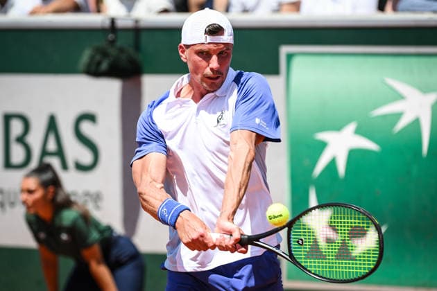 May 25, 2026, Paris, France, France: Marton FUCSOVICS of Hungary during the second day of the Roland-Garros 2026, French Open 2026, Grand Slam tennis tournament at Roland-Garros Stadium on May 25, 2026 in Paris, France. Roland Garros 2026 - Day 2  - ZUMAm308 20260525_zsp_m308_028 Copyright: xMatthieuxMirvillex