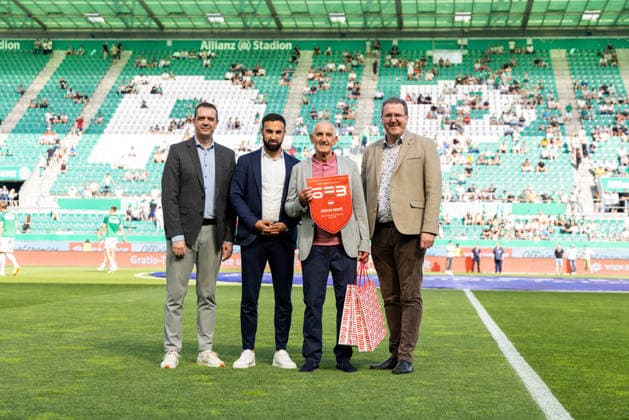 SOCCER - BL, Rapid vs Ried VIENNA,AUSTRIA,25.MAY.26 - SOCCER - ADMIRAL Bundesliga, Europacup play off, SK Rapid Wien vs SV Ried. Image shows .  GEPAxpictures xPhilippxBrem