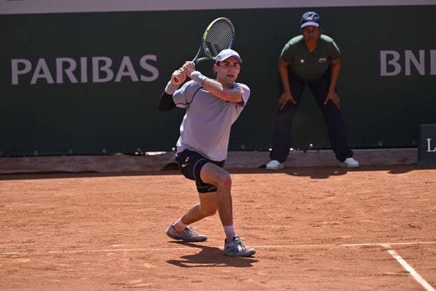 Tennis -Internationaux de France - Roland Garros 2026 - ITF - 25 05 2026 - Tennis -Internationaux de France - Roland Garros 2026 - ITF - 25 05 2026 - Eliot Spizzirri - USa ParisFrance  Copyright: xChryslenexCaillaud Psnewzx
