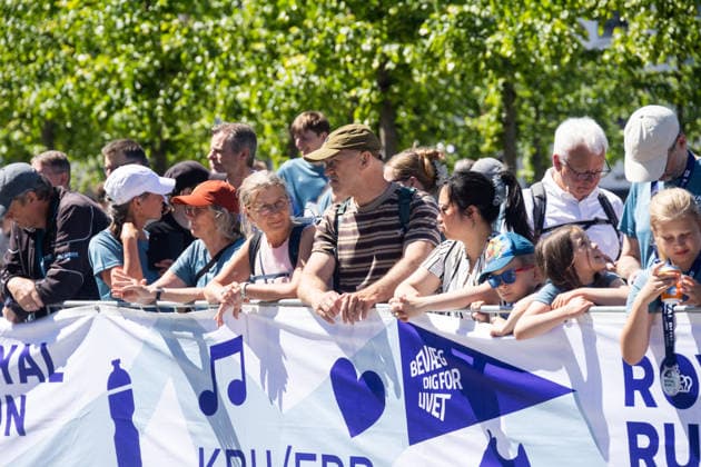 Royal Run In Copenhagen Spectators during the Royal Run in Copenhagen, Denmark, on May 25, 2026. This is the eighth time the Royal Run is held across the country. Royal Run 2026 has the highest number of registered participants ever, with 112,450 registered in the five host cities. Copenhagen Denmark  Copyright: xKristianxTuxenxLadegaardxBergx originalFilename:berg-royalrun260525_npy0R.jpg