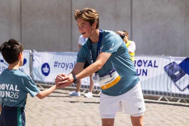 Royal Run In Copenhagen Prince Vincent of Denmark after participating in the One Mile Family Run during the Royal Run in Copenhagen, Denmark, on May 25, 2026. This is the eighth time the Royal Run is held across the country. Royal Run 2026 has the highest number of registered participants ever, with 112,450 registered in the five host cities. Copenhagen Denmark  Copyright: xKristianxTuxenxLadegaardxBergx originalFilename:berg-royalrun260525_npD9c.jpg