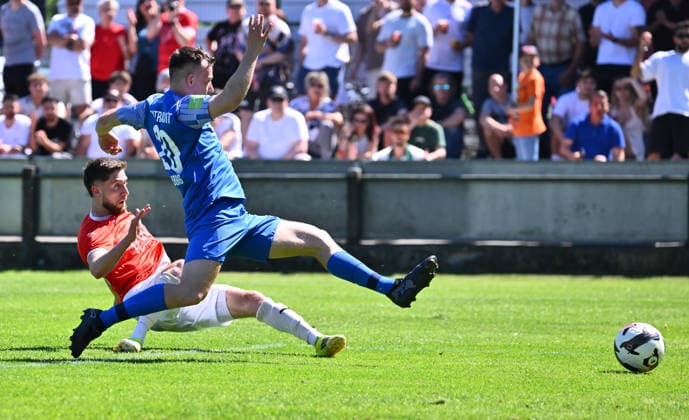 25 05 2026 Football season 2025 2026 Relegation Oberliga Bayernliga Bayernliga Landesliga FSV Stadeln FC Eintracht Münchberg xwoxzix Leon Rukiqi 27, FSV Stadeln Moritz Richter 20, FC Eintracht Münchberg