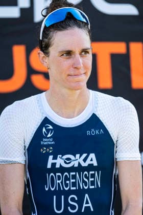 May 25, 2026: Gwen Jorgensen (203) finishing first place womens Pro Sprint at the SuperTri. Austin, Texas. CSM. Triathlon 2026: SuperTri Austin MAY 25  - ZUMAc04_ 20260525_faf_c04_009 Copyright: xMarioxCantux