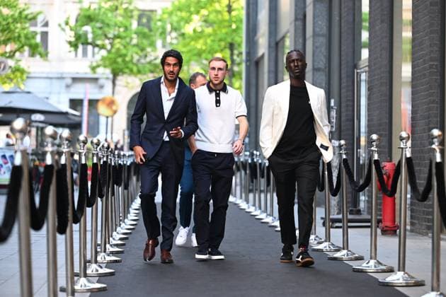 Pro League Awards 2026 ANTWERPEN, BELGIUM - MAY 25 : Leye Mbaye assistant coach of KAA Gent, Arrival of guest during the Pro League Award on May 25, 2026 in Antwerpen, Belgium, 25 05 2026 Antwerpen Belgium  Copyright: xVincentxKalutx