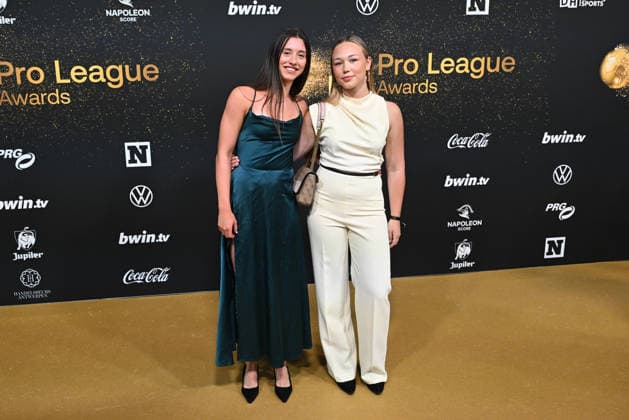 260525 Pro League Awards 2026 Aurelie Reynders pictured during the Pro League Awards for season 2025-2026. On Monday 25 May 2026 in Antwerpen , BELGIUM . PHOTO SPORTPIX David Catry Antwerpen Handelsbeurs Antwerpen BELGIUM  Copyright: xSportpix.bex xDavidxCatryxDavidxCatryx