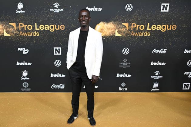260525 Pro League Awards 2026 Mbaye Leye pictured during the Pro League Awards for season 2025-2026. On Monday 25 May 2026 in Antwerpen , BELGIUM . PHOTO SPORTPIX David Catry Antwerpen Handelsbeurs Antwerpen BELGIUM  Copyright: xSportpix.bex xDavidxCatryxDavidxCatryx