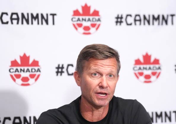 May 25, 2026, Charlotte, Nc, UNITED STATES: Jesse Marsch, Canada s national men s soccer head coach speaks to the media ahead of the World Cup roster selection camp in Charlotte, N.C., on Monday, May 25, 2026. Canada News - May 25, 2026  - ZUMAc35_ 20260525_zaf_c35_090 Copyright: xNathanxDenettex