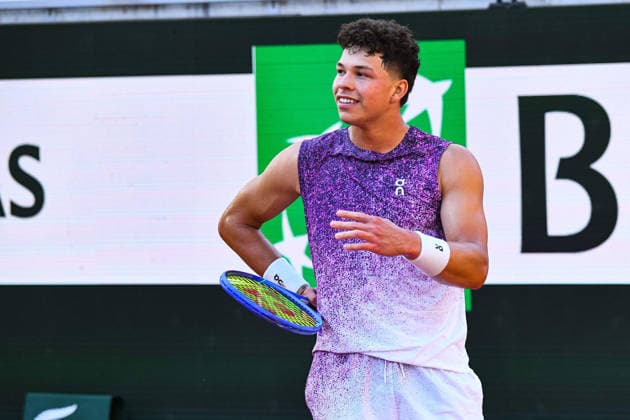 TENNIS : Roland Garros 2026 - Paris - 25 05 2026 Ben Shelton (USA) ParisFrance  Copyright: xLaptistex