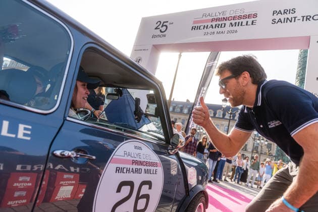 AUTO - RALLYE DES PRINCESSES 2026 DÃ part during the Rallye des Princesses - Richard Mille 2026 from May 23 to 28, 2026 between Paris and Saint-Tropez - Saint-TropezFrance  Copyright: xDamienxDoumerguex