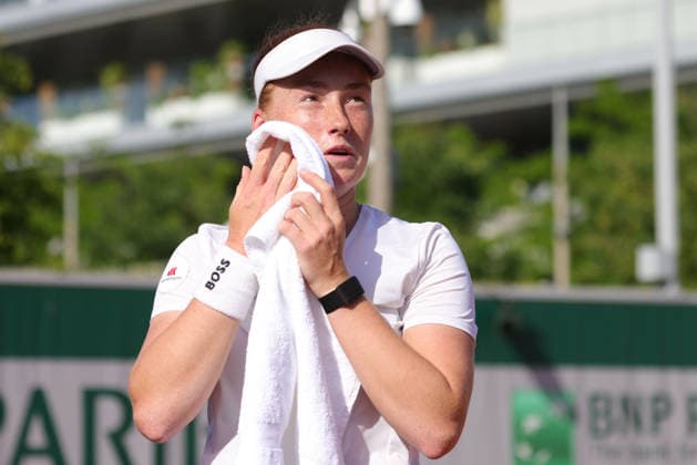 Ella Seidel, GER, during first round of 2026 French Open at Roland Garros, Paris, 25 05 2026