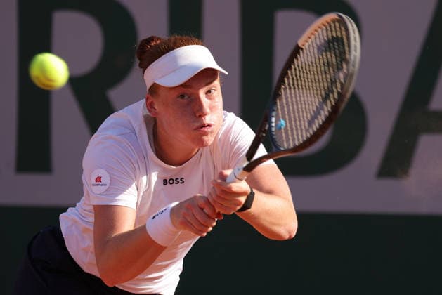 Ella Seidel, GER, during first round of 2026 French Open at Roland Garros, Paris, 25 05 2026