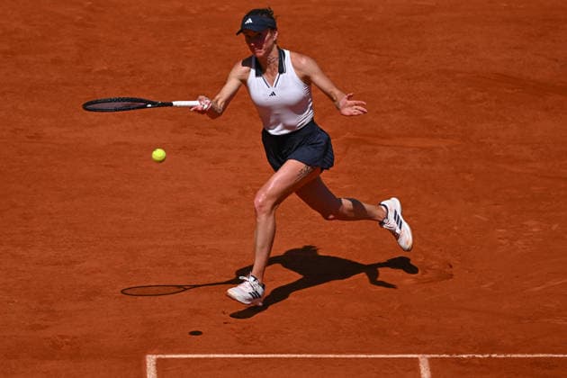 2026 French Open - Elina Svitolina Elina Svitolina (UKR) during her first round match at the 2026 Roland Garros French Tennis open tournament in Paris, France, on May 25, 2026. Photo by Corinne Dubreuil ABACAPRESS.COM Paris France  Copyright: xDubreuilxCorinne ABACAx