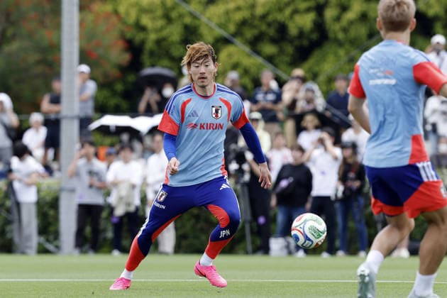 Ayumu Seko (JPN), MAY 26, 2026 - Football Soccer : Japan training camp at Prince Takamado Memorial JFA YUME Field in Chiba, Japan. Noxthirdxpartyxsales  aflo_332021690
