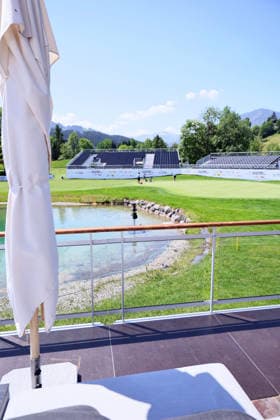 GOLF - Austrian Alpine Open KITZBUEHEL,AUSTRIA,26.MAY.26 - GOLF - DP World Tour, Austrian Alpine Open, GC Kitzbuehel-Schwarzsee-Reith, preview. Image shows VIP Area  GEPAxpictures xAmirxBeganovic